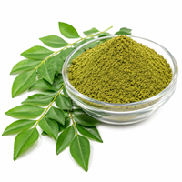 Poudre de feuilles de curry séchées par pulvérisation de qualité export, qualité alimentaire, 100 % pure, ingrédient naturel à base de plantes pour les aliments santé et les mélanges d'épices
