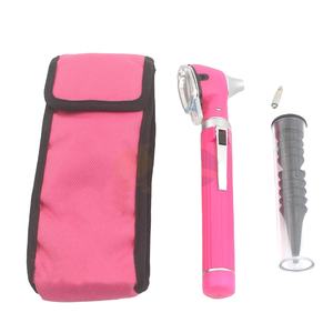 Otoscope médical en acier inoxydable de haute précision avec éclairage LED lumineux, mini otoscope à fibre optique, outil d'examen diagnostique - Product Image 1