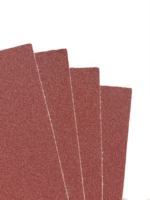 Papier abrasif en latex imperméable OEM d'usine 230x280mm, carbure de silicium, abrasif aluminium, dureté moyenne, pour bois, marque Riken, 1mm