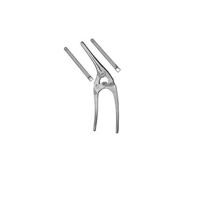 Pinzas Pylorus Manuales de Acero Inoxidable Metal Med (Modelo MM-0326-55) - Instrumento Quirúrgico para Cirugía General, 1 Año de Garantía por Dentavex - Product Image 4