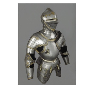 Armadura Medieval Real Hecha a Mano, Réplica Histórica de Guerrero para Reenactaciones, Cosplay y Uso en Producciones Teatrales - Product Image 3