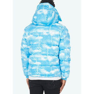 Doudoune matelassée - Veste d'hiver haute performance - Équipement de sport nocturne isolé qui brille dans le noir - Product Image 3