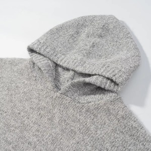 Conjunto de 2 Piezas para Mujer, Sudadera con Capucha de Manga Larga en 3 Colores, Falda Larga Tejida con Cintura Elástica, Estilo Casual - Product Image 4