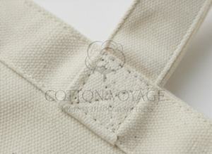 Bolsas de Tela de Algodón Ecológicas al por Mayor con Asas Largas y Logotipo Personalizado Impreso, Bolsas de Compras de Material Sólido - Product Image 2