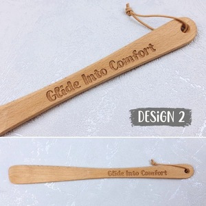 Chausse-pieds en bois de haute qualité, écologiques et polis, pour la Saint-Valentin et Thanksgiving - Product Image 5