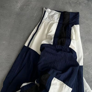 Chaquetas cortavientos vintage de poliéster para hombre, con cierre, estilo oversize, ropa de calle, servicio OEM - Product Image 2