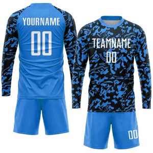 Men Bright Contrast Goalkeeper Jersey High Visibility Long Sleeve Goalie Shirt For 2026 USA And Europe Marker - Product Image 6