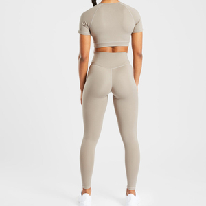 Leggings de compression haut de gamme pour femmes, respirants, anti-transpiration, pour la course à pied, le yoga, la gym et l'entraînement - Product Image 3