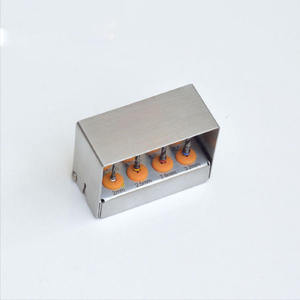 Kit de Brocas Dentales Ergonómicas de Acero Inoxidable de la Mejor Calidad, 8 Piezas, Turbina con Irrigación Externa, Certificado CE - Product Image 2