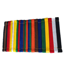 Ceintures de Jiu-Jitsu Brésilien personnalisées avec logo noir, blanc, bleu et différentes couleurs - Product Image 5