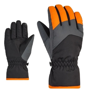 Gants de ski d'hiver imperméables, résistants à la neige, isolés thermiquement, en cuir, compatibles avec les écrans tactiles, design tactique - Product Image 1