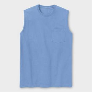 T-shirt sans manches pour homme en coton de qualité supérieure, logo personnalisé, coupe slim, t-shirt uni pour homme, t-shirts de sport - Product Image 1
