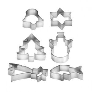 Molde de Metal Artesanal para Galletas, Utensilio de Repostería Apto para Horno, para Galletas, Pasteles y Repostería, Gadget de Cocina de Gran Venta, Herramientas Cortadoras de Galletas de Metal - Product Image 3