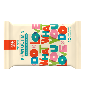 Lot de 6 lingettes humides pour femmes 15x20cm, haute qualité, mini lingettes féminines antibactériennes, extra douces, non tissées, sans parfum, pour le soin de la peau - Product Image 1