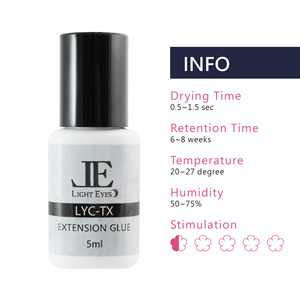 Pegamento para extensión de pestañas de alta calidad coreano, 2 ml, 2 unidades - Product Image 5