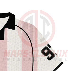 Maillot de football américain personnalisé par sublimation, nouvelle collection, léger, en mesh, style rétro – Vêtements de sport en promotion - Product Image 4