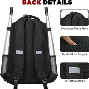 Bolso Bandolera Impermeable Unisex, Ideal para el Uso Diario, Ocio y Viajes de Béisbol, una Selección Popular en Bolsos Deportivos Casuales - Product Image 6