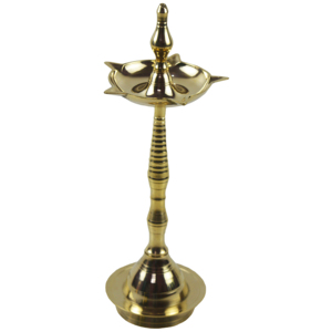 Joti Diya en laiton poli brillant, design festif pour la décoration de Diwali, Akhand Joti Diya, objet décoratif pour la maison, article de Pooja - Product Image 3