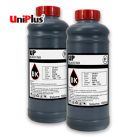 Uniplus TIJ 2.5 Encre noire à base de solvant à séchage rapide hp Encre de recharge 1000ml Une bouteille pour cartouche d'encre à solvant 2580 2588 2590