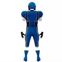 Uniforme de Fútbol Americano de Diseño OEM, el Más Popular, Talla Grande, Pantalones Cortos Impresos, Transpirable, Ligero, Colores y Logotipo Personalizables