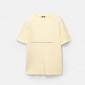 T-shirt à la mode de haute qualité à bas prix 100% Polyester ou matériel personnalisé T-shirts pour hommes avec votre logo à col rond - Product Image 3