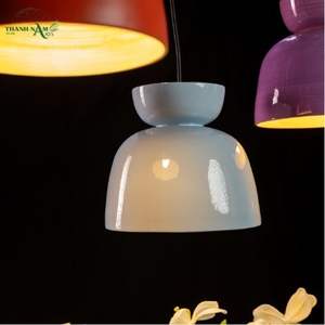 โคมไฟแขวนไม้ไผ่ทำมือ ดีไซน์โค้งมนทันสมัย สไตล์มินิมอล เป็นมิตรกับสิ่งแวดล้อม สำหรับตกแต่งภายใน - Product Image 6