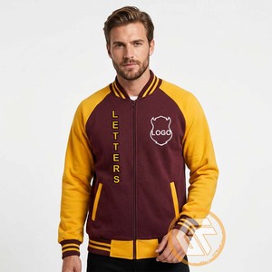 GREEK TREASURES Customized Iota | Phi Men's 100% Cotton Fleece Embroidered Breathable Quick Dry Autumn Varsity Jacket - Product Image 2