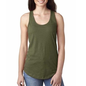 Women's Gym <b>Top</b> Tank Workout Breathable Fabric Running tank <b>top</b> for DTG print - Product Image 3