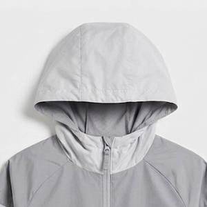 <b>Men</b> Custom Waterproof Hooded Windbreaker <b>Jacket</b> and Shorts Set <b>Summer</b> Jogging Sportswear - Product Image 6