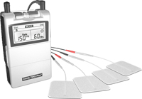 Stimulateur musculaire portable TENS 7000 de physiothérapie de Taïwan pour soulager la douleur, 2 canaux, 5 modes, fabriqué à Taïwan, sans droits de douane vers les États-Unis