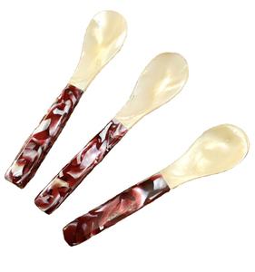 Vietnam Natural Oyster <b>Shell</b> Mother Of Pearl Spoon Crafted For Caviar Salt Egg Ice Cream Coffee Dessert Serving - Product Image 1