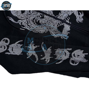 Sudaderas con Pedrería de Diseño Exclusivo, Transpirables y Cómodas, Sudaderas Básicas de Algodón con Pedrería para Hombre - Product Image 5
