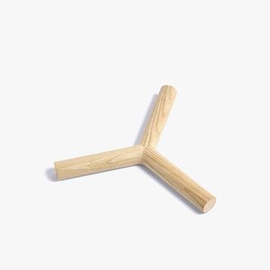 Wood <b>Trivet</b> Mats Irregular Shape Modern Design Non-Slip Table Decoration Accessory Modern 15cm Reusable <b>Trivets</b> - Product Image 1
