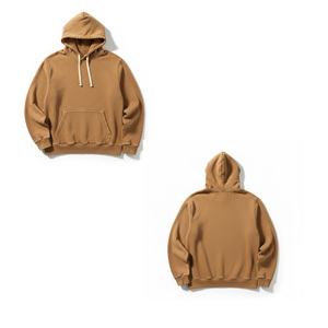 Sudadera con Capucha Roja Unisex, Corte Holgado, 100% Algodón Felpa, Transpirable, Informal, para Otoño, con Bolsillos, Servicio OEM - Product Image 1