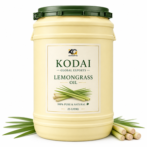 Aceite Esencial de Limoncillo de Tamil Nadu 100% Puro y Natural de Primera Calidad, Destilado al Vapor, para Aromaterapia y Cuidado Facial, Kodai Global Export - Product Image 1