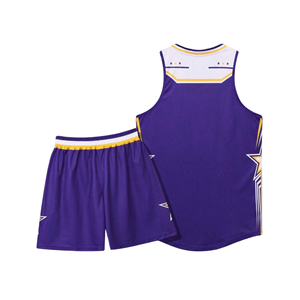 Uniformes de basketball d'hiver personnalisés, design en appliqué de twill cousu, maille respirante, nom du joueur, vêtements d'équipe - Product Image 2
