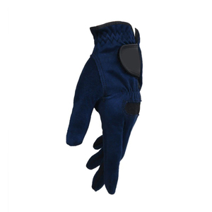 Gants de golf en microfibre à doigts entiers, bleu foncé, unisexe, à enfiler, protection des mains pour le sport - Product Image 2