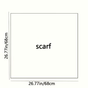 Eco-Friendly Bamboo Fiber <b>Scarf</b> Soft Breathable Lightweight Summer <b>Scarf</b> - Product Image 5