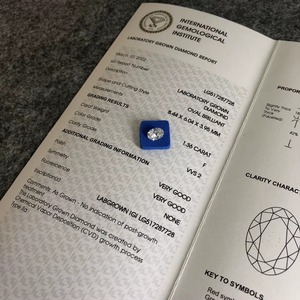 Diamante de Laboratorio de Lujo Mishang, Corte Ovalado, Certificado IGI, Corte Excelente, Blanco Sintético CVD HPHT, Diamante Suelto - Product Image 4