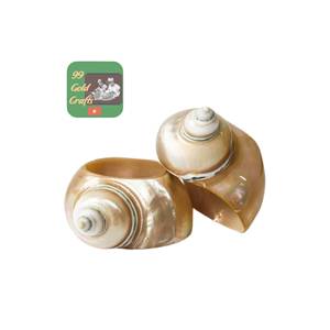 Bulk Buy Vietnam Natural Seashell Napkin <b>Ring</b> OEM Custom Design for Middle East Market Direct Factory <b>Cheap</b> Rate - Product Image 4