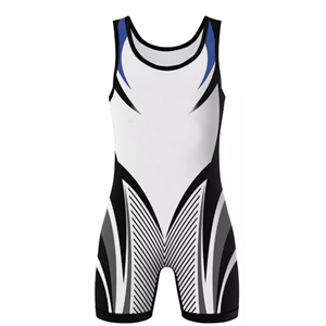 Traje de Lucha Libre Juvenil Sublimado en Material Elástico con Equipamiento de Lucha Libre, Jersey Profesional Personalizado para Unisex - Product Image 2