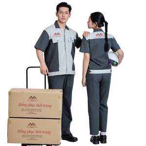 TOP SELLING women clothes repair <b>uniform</b> workwear factory sets dark blue oil/gas clothes construction site - FMF manufacturers - Product Image 5