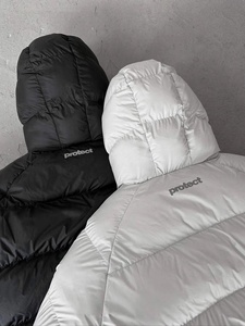 Premium Quality Custom Waterproof Windproof Nylon <b>Reversible</b> Down Puffer <b>Jacket</b> for men - Product Image 6