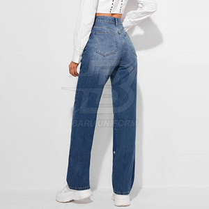 Jean pour femme Street Wear, look stylé, jean décontracté confortable pour femme, design moderne - Product Image 2