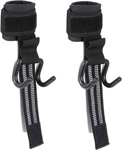 Crochets de musculation pour hommes et femmes, sangles de poignet pour tractions, soulevés de terre et levées de poids - Product Image 2