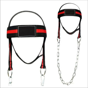 Arnés de Cuello y Cabeza para Levantamiento de Pesas, Resistente, Duradero y Cómodo, con Cuero PU y Acero Inoxidable para Hombre - Product Image 5