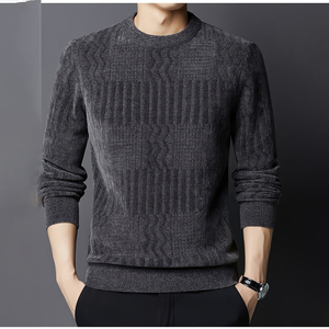 Pull en tricot respirant pour femmes modernes, confortable, élégant, chaud, vêtement d'hiver, pull décontracté, coupe ample, tendance - Product Image 1