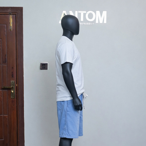 Conjunto de Verano Informal y Transpirable de 2 Piezas para Hombre, Camiseta y Pantalones Cortos - Product Image 3