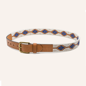 Ceinture de sport en cuir argentin premium 2026, ceinture polo brodée, ceinture en cuir véritable avec logo personnalisable - Product Image 1