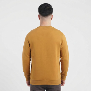 Sweat-shirts à col rond de haute qualité, unis, classiques, pour hommes, avec logo personnalisé, sweat-shirts épais, broderie - Product Image 3